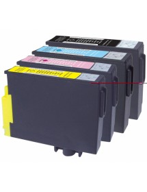 CARTOUCHE-E-61P4-PACK 4 EPSON D68/D88-T061 (BK+C+M+Y)