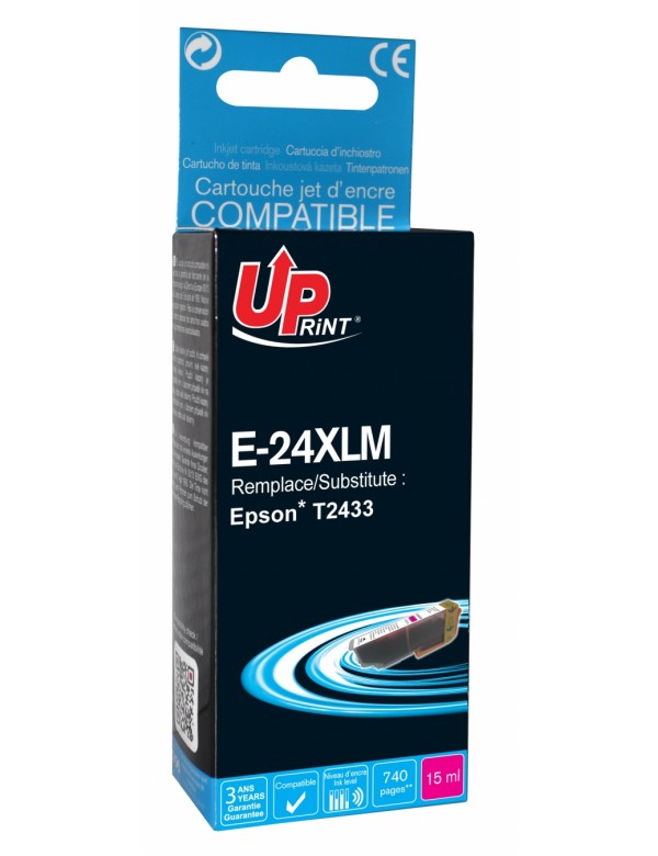 UP-E-24XLM-EPSONXP750/850-T2433-M