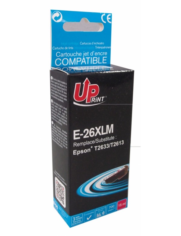 UP-E-26XLM-EPSON XP600/700/800-T2633-M