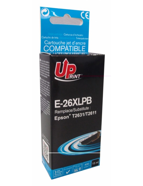 UP-E-26XLPB-EPSON XP600/700/800-T2631-PB