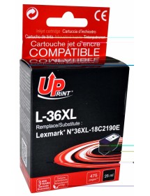 UP-L-36XL-LEXMARK N°36XL-18C2130E/18C2170E-BK