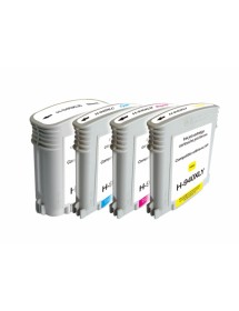 UP-H-940XL-PACK 4 HP C4906/4907/4908/4909-N°940XL-REMA (BK+C+M+Y)