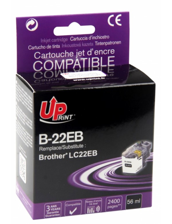 UP-B-22EB-BROTHER MFC J5920DW-LC22EBK-BK