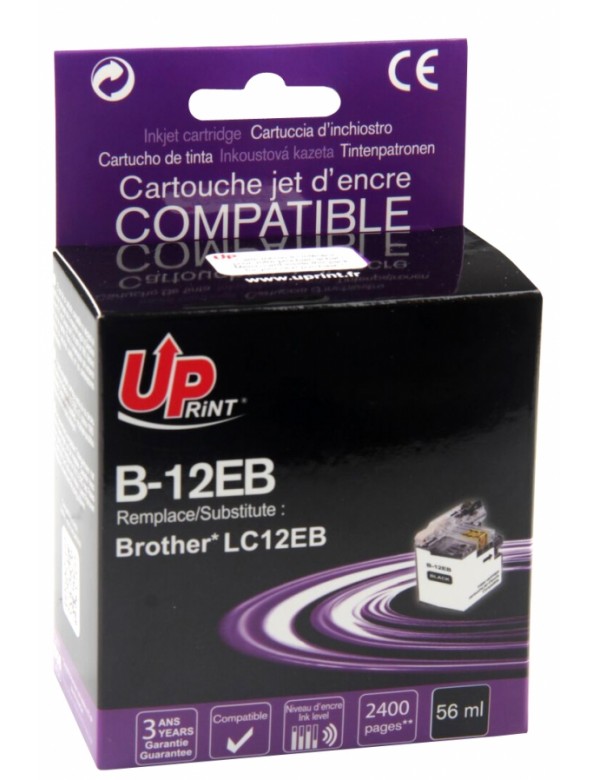 UP-B-12EB-BROTHER MFC J6925DW-LC12EBK-BK