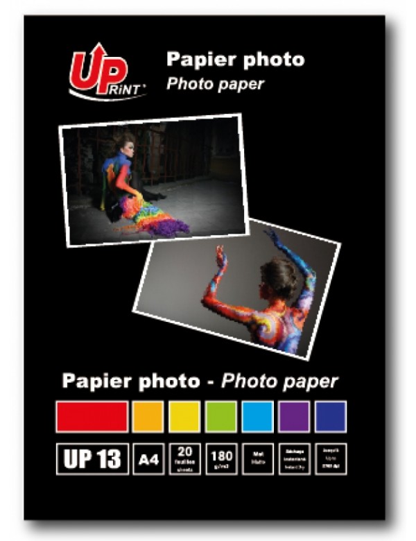 UP-13-INKJET PHOTO PAPER MAT-A4-180G-20F-UP