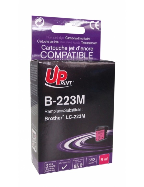 UP-B-223M-BROTHER MFC-J4620DW-LC223-CHIP V3-M