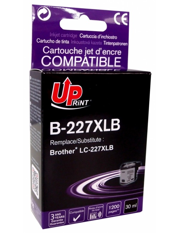 UP-B-227XLB-BROTHER MFC-J4620DW-LC227XL-CHIP V3-BK