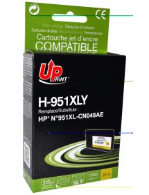 UP-H-951XLY-HP CN048AE-N°951XL-NEW CHIP V4-REMA-Y