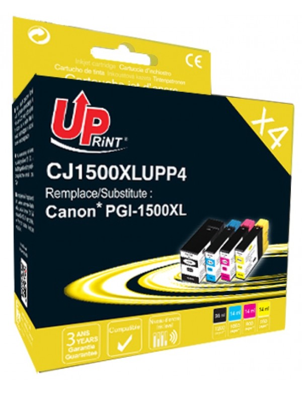 UP-C-1500XL-PACK 4 CANON MAXIFY MB2050-PGI1500XL (BK+C+M+Y)