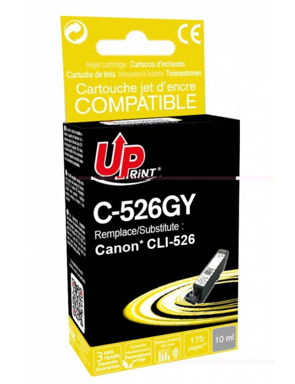 UP-C-526GY-CANON MG6150/6250-CLI526-WITH CHIP-GY-REMA