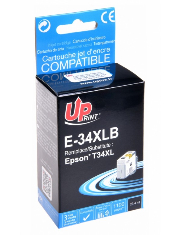 UP-E-34XLB-EPSON WF3720/WF3725-T3471-BK