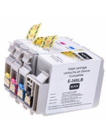 UP-E-34XL PACK-EPSON WF3720/WF3725-T3476-BK/C/M/Y