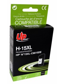 UP-H-15XL-HP C6615-N°15XL-BK