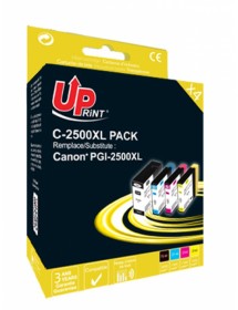 UP-C-2500XL-PACK 4-CANON MAXIFY IB4050 -PGI2500XL-BK/C/M/Y