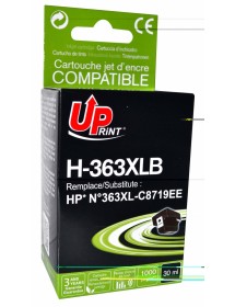 UP-H-363XLB-HP C8719E-N°363XL-REMA-BK