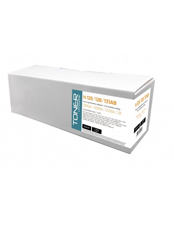 CARTOUCHE HYBRIDE UNV-H.125/128/131AB-HPCP1215/CANONLBP7100-CB540A/CE320A/CF210A/73