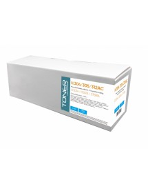 CARTOUCHE HYBRIDE UNIV-H.304/305/312AC-HP 2025/300/MFPM476-CC531A/CE411A/CF381A-C