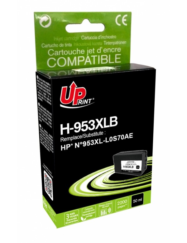 UP-H-953XLB-HP L0S70AE -N°953XL-BK-REMA-CHIP V5