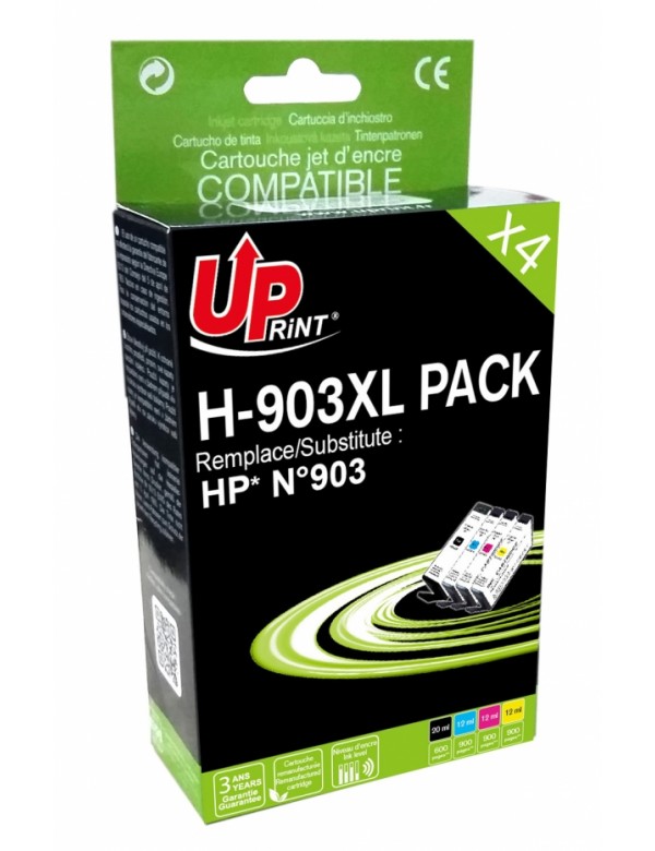 UP-H-903XL PACK-HP 3HZ51AE -N°903XL-REMA-CHIP V5