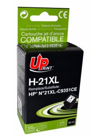 UP-H-21XL-HP C9351-N°21XL-REMA-BK