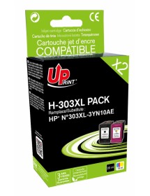 UP-H-303XL-PACK-HP N°303XL-T6N04AE/T6N03AE-BK/CL-REMA