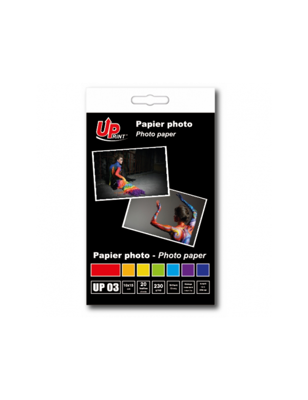 UP-03-INKJET PHOTO PAPER GLOSS -10x15-230G-20F-UP