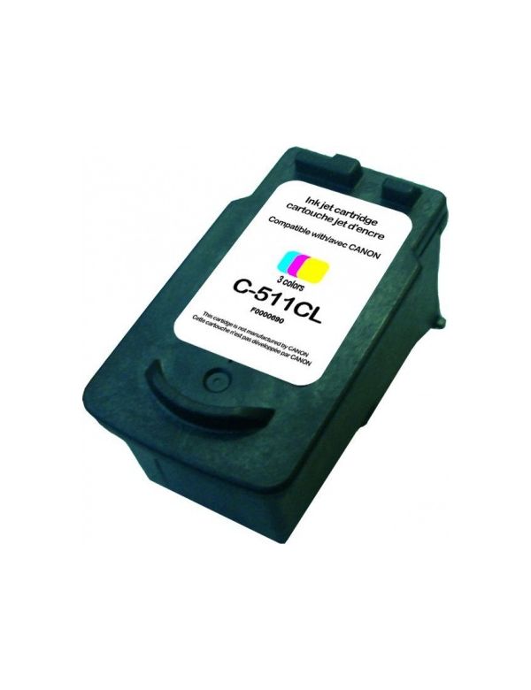 CARTOUCHE-C-511-CANON CL511-CL-REMA