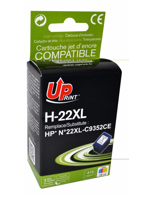 UP-H-22XL-HP C9352-N°22XL-REMA-CL