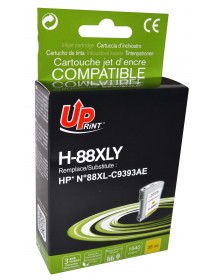 UP-H-88XLY-HP C9393-N°88XL-REMA-Y