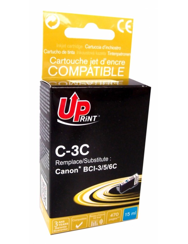 UP-C-3C-CANON UNIVERSELLE BJC6000/S800-BCI3/BCI6-C