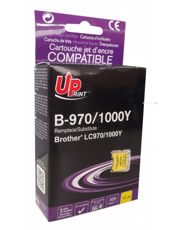 UP-B-970/1000Y-BROTHER UNIV DCP 150/150C/135C/130C/MFC-260/240C-LC970/1000-Y