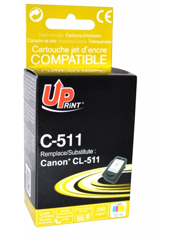 UP-C-511-CANON IP 2700-CL 511-REMA-CL