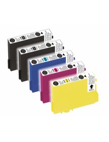 UP-E-44-PACK 5 EPSON STY C64/C84-T044 (2BK+C+M+Y)