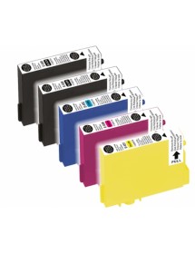 UP-E-55-PACK 5 EPSON STY PHOT RX420/425-T055 (2BK+C+M+Y)