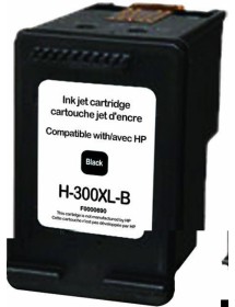 UP-H-300XLB-HP CC641EE-N°300XL-REMA-BK