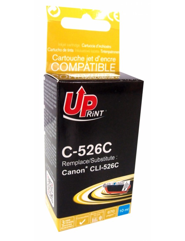 UP-C-526C-CANON IP4850/4950-CLI526-WITH CHIP-C