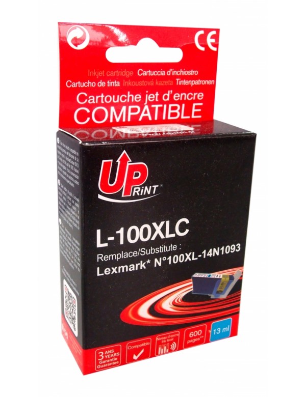 UP-L-100XLC-LEXMARK PRO205/805/905-N°100XL-C