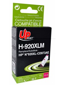 UP-H-920XLM-HP CD973-N°920XL-NEW CHIP-REMA-M